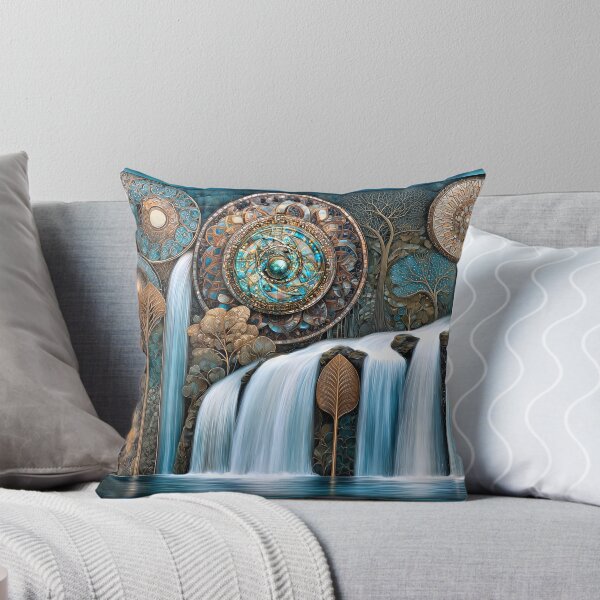 Item preview, Celestial Wellspring Abstract Fantasy Art designed and sold by Dream Mythos Studios.