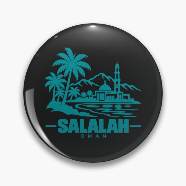 Item preview, Salalah Oman Line Art Coastline Poster designed and sold by CMYKStudio.