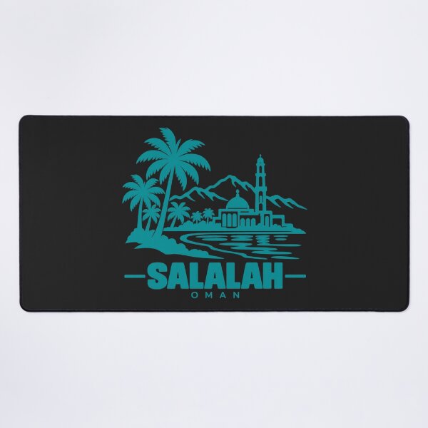 Item preview, Salalah Oman Line Art Coastline Poster designed and sold by CMYKStudio.