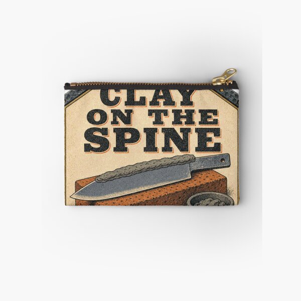 Item preview, Clay On The Spine Bladesmith Clay Temper Old Way Forge Sign designed and sold by BoosterShop.