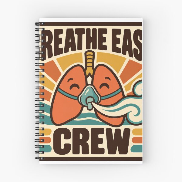 Item preview, Respiratory Therapist Gift - Breathe Easy Crew designed and sold by RedRubyBubble.