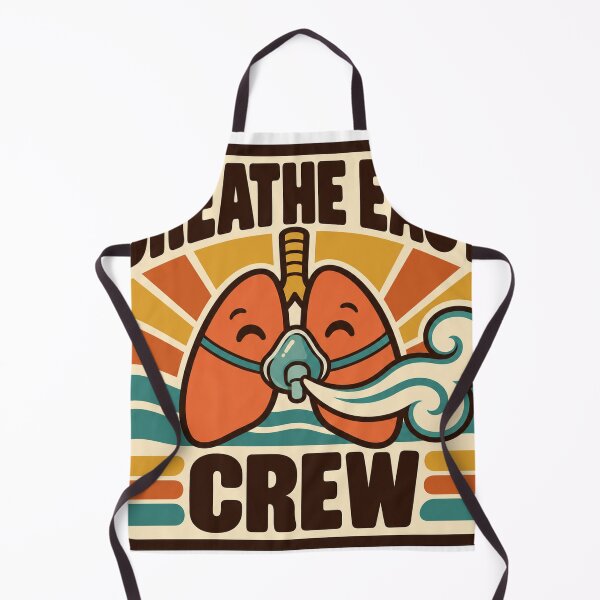 Item preview, Respiratory Therapist Gift - Breathe Easy Crew designed and sold by RedRubyBubble.