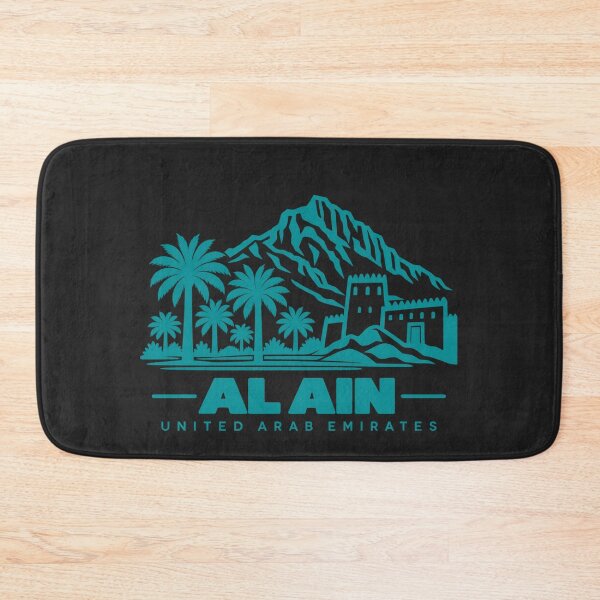 Item preview, Al Ain UAE Line Art Landmark Poster designed and sold by CMYKStudio.