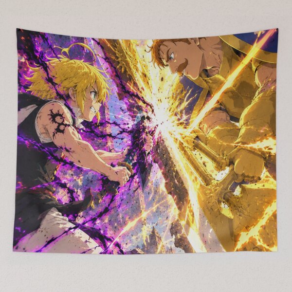 Item preview, Meliodas Vs Escanor designed and sold by jinwooo.