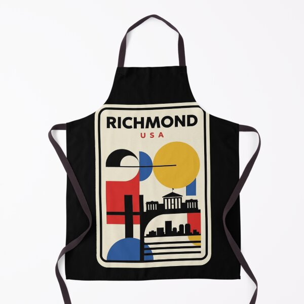 Item preview, Retro Richmond Bauhaus Geometric Skyline designed and sold by k3rstman1.