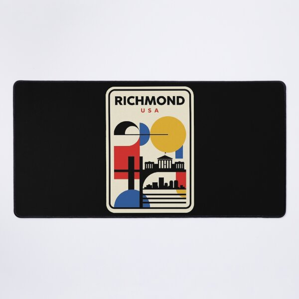 Item preview, Retro Richmond Bauhaus Geometric Skyline designed and sold by k3rstman1.