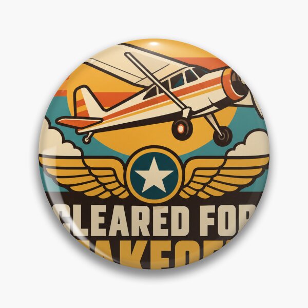 Item preview, Pilot Gift - Cleared For Takeoff designed and sold by RedRubyBubble.