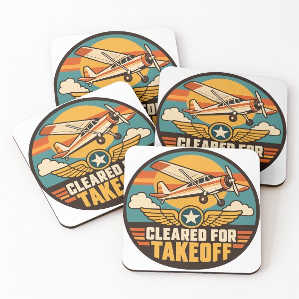 Item preview, Pilot Gift - Cleared For Takeoff designed and sold by RedRubyBubble.