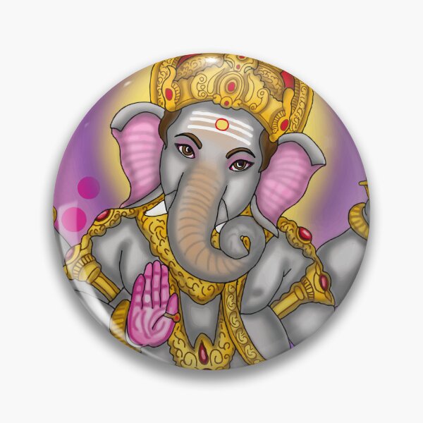 Item preview, Ganesha Digital Drawing | Hindu Elephant God Spiritual Artwork designed and sold by Harshit_Digital_Arts.