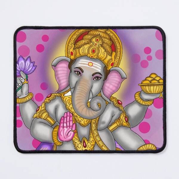 Item preview, Ganesha Digital Drawing | Hindu Elephant God Spiritual Artwork designed and sold by Harshit_Digital_Arts.
