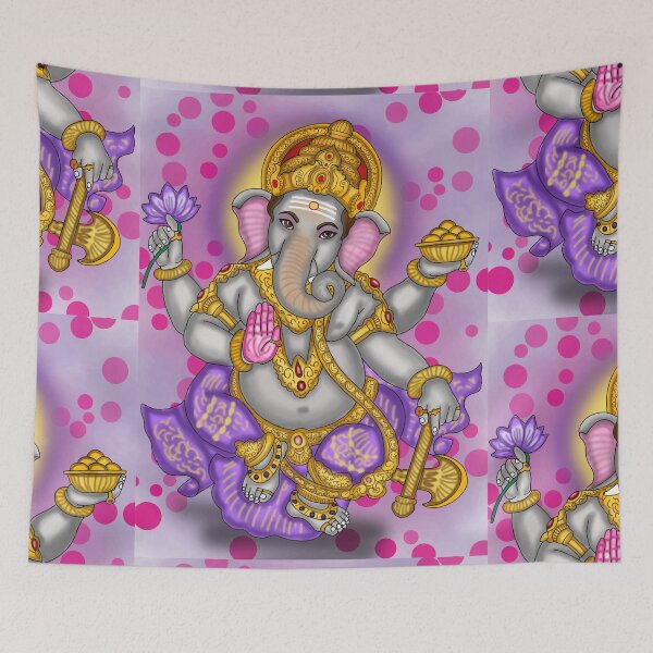 Item preview, Ganesha Digital Drawing | Hindu Elephant God Spiritual Artwork designed and sold by Harshit_Digital_Arts.