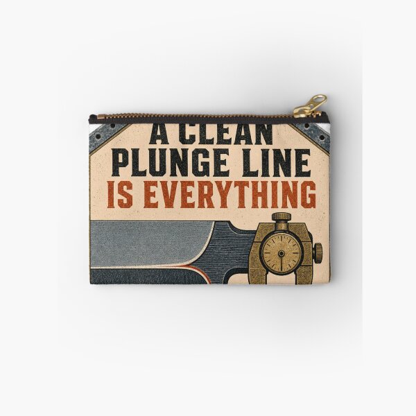Item preview, A Clean Plunge Line Is Everything Knifemaker Grinding Sign designed and sold by BoosterShop.