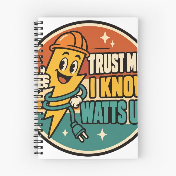 Item preview, Electrician Gift - Trust Me I Know Watts Up designed and sold by RedRubyBubble.