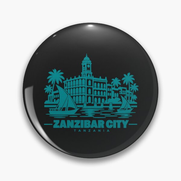 Item preview, Zanzibar City Tanzania Line Art Coastline Poster designed and sold by CMYKStudio.