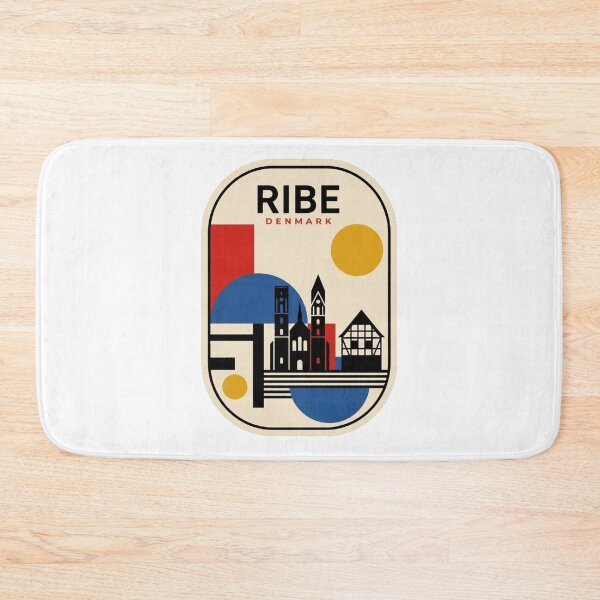 Item preview, Retro Ribe Bauhaus Geometric Skyline designed and sold by k3rstman1.
