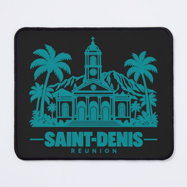Item preview, Saint Denis Reunion Line Art Landmark Poster designed and sold by CMYKStudio.