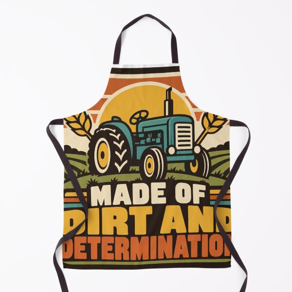 Item preview, Farmer Gift - Made Of Dirt And Determination designed and sold by RedRubyBubble.