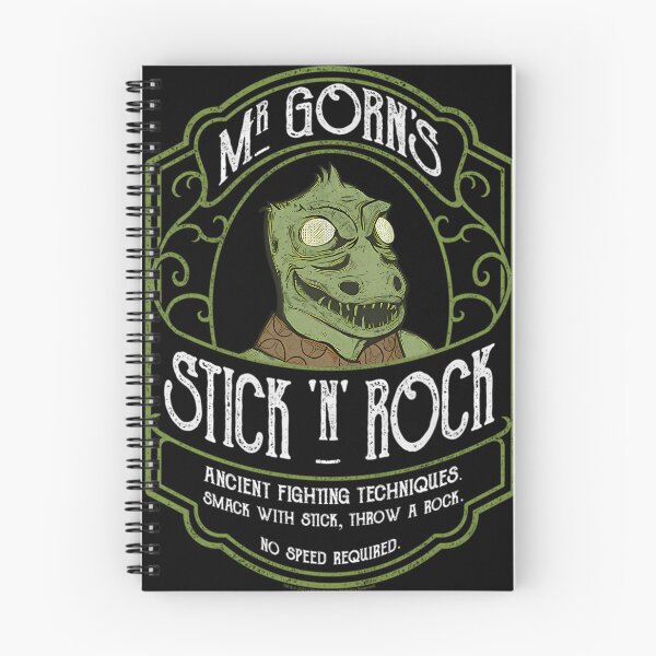 Item preview, Star Trek The Original Series Mr. Gorn'S Stick 'N' Rock Logo designed and sold by EmmaLvCreations.