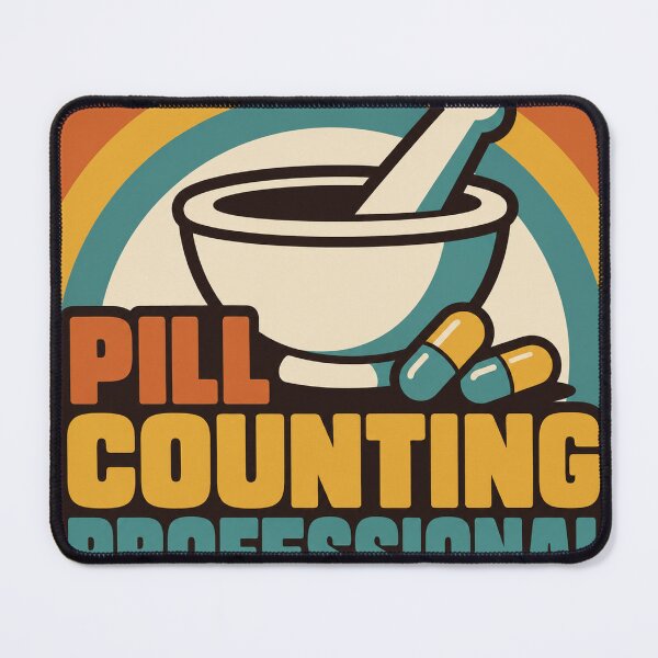 Item preview, Pharmacist Gift - Pill Counting Professional designed and sold by RedRubyBubble.