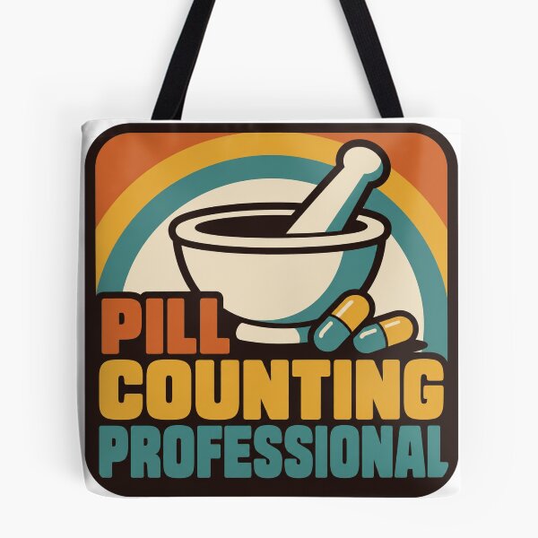 Item preview, Pharmacist Gift - Pill Counting Professional designed and sold by RedRubyBubble.