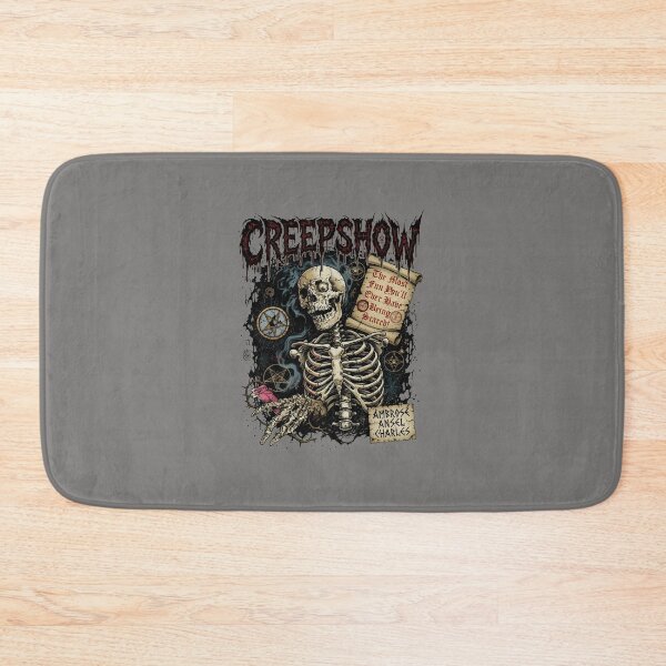 Item preview, Creepshow Skeleton Admission Ticket Retro Tee-61 designed and sold by BenediktDanner.