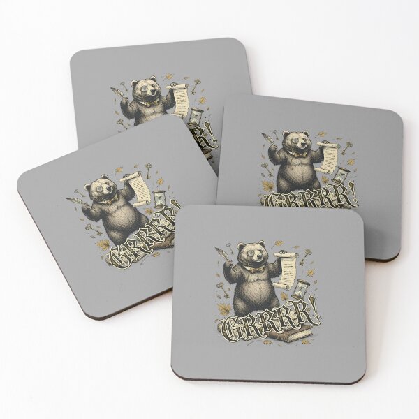 Item preview, Cute Grrr Bear Yelling Graphic-48 designed and sold by JustinWebx.
