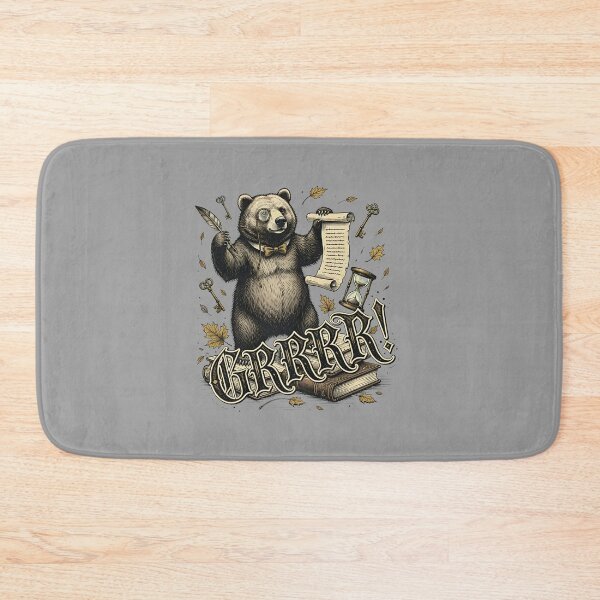 Item preview, Cute Grrr Bear Yelling Graphic-48 designed and sold by JustinWebx.