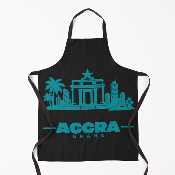 Item preview, Accra Ghana Line Art Skyline Poster designed and sold by CMYKStudio.