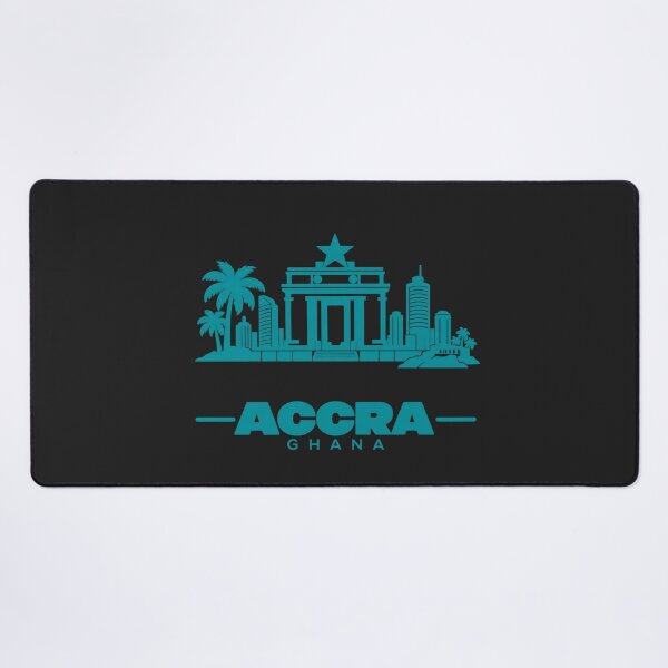 Item preview, Accra Ghana Line Art Skyline Poster designed and sold by CMYKStudio.