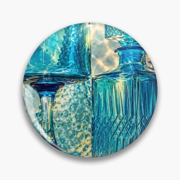Item preview, Blue Glass in Golden Light designed and sold by Kimberly Palmer.