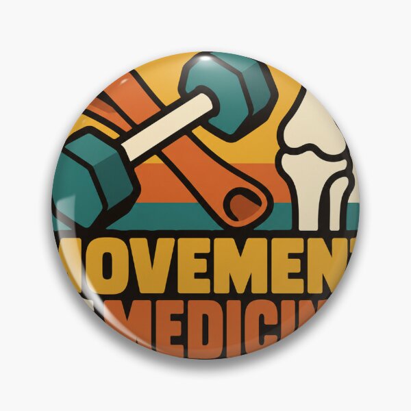 Item preview, Physical Therapist Gift - Movement Is Medicine designed and sold by RedRubyBubble.