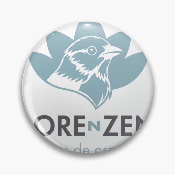 Item preview, Bird logo clases de espanol in white circle designed and sold by Lorenzen Studios.
