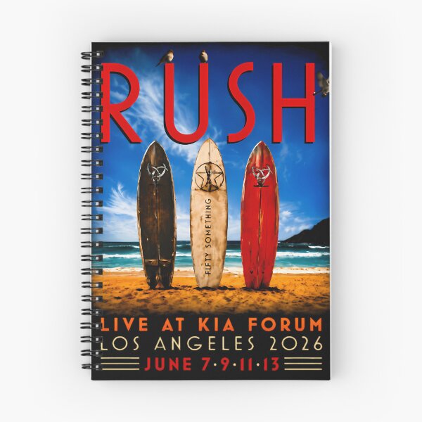 Item preview, Rush Fifty Something 2026 Los Angeles - Rush Band designed and sold by FrogPaintLab.