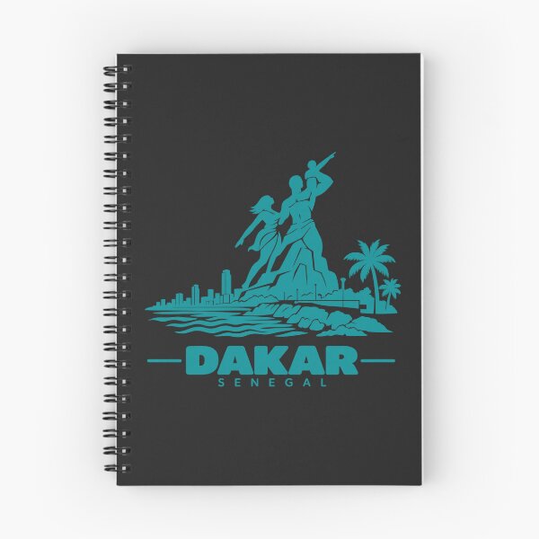 Item preview, Dakar Senegal Line Art Coastline Poster designed and sold by CMYKStudio.