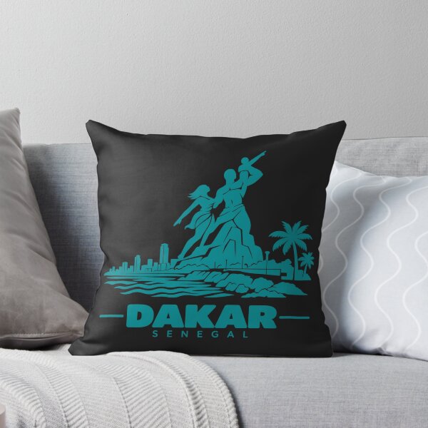 Item preview, Dakar Senegal Line Art Coastline Poster designed and sold by CMYKStudio.