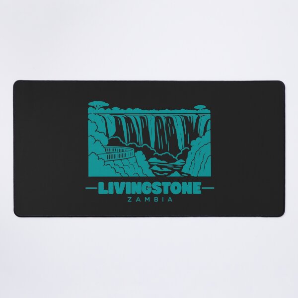Item preview, Livingstone Zambia Line Art Landmark Poster designed and sold by CMYKStudio.