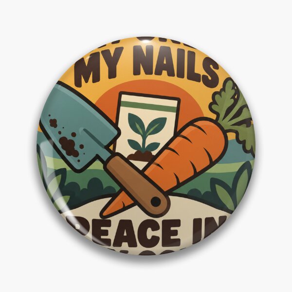 Item preview, Gardening Gift - Dirt Under My Nails Peace In My Soul designed and sold by RedRubyBubble.