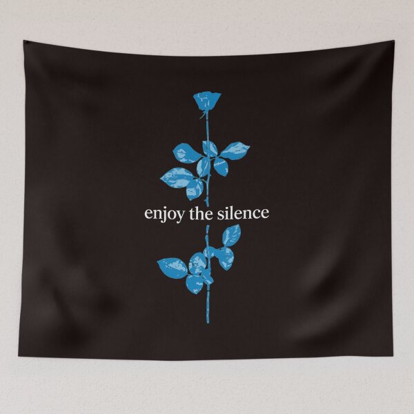 Item preview, Blue Floral Phrase Contrast designed and sold by sil-gen-rove.