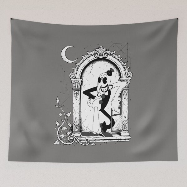 Item preview, Creepy Clown Saw Rubber Hose Vintage Horror-48 designed and sold by BenediktDanner.
