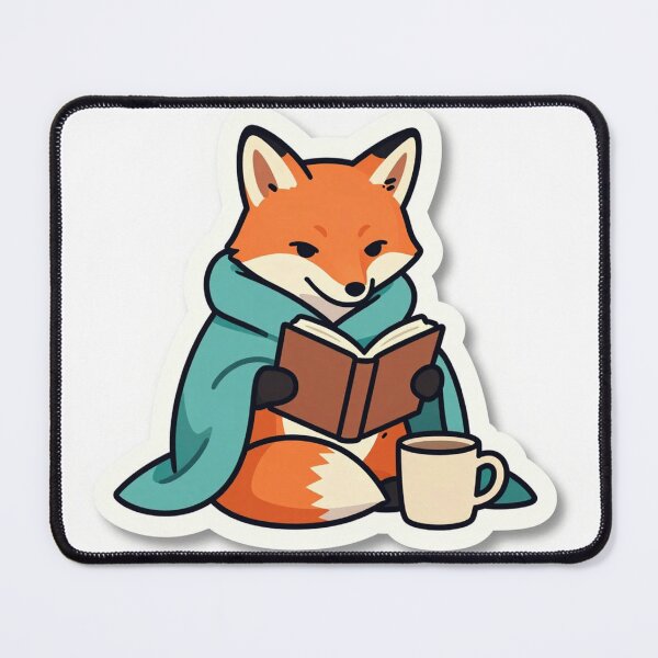 Item preview, Cozy Fox Reading designed and sold by chill-a-lot.