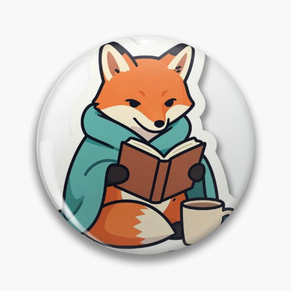 Item preview, Cozy Fox Reading designed and sold by chill-a-lot.