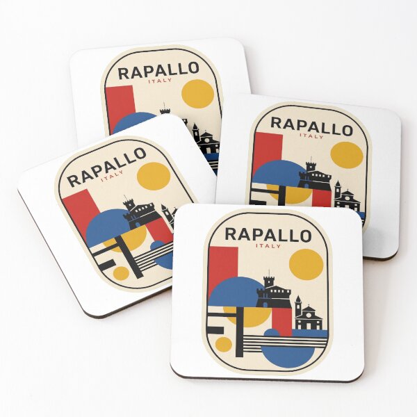 Item preview, Retro Rapallo Bauhaus Geometric Skyline designed and sold by k3rstman1.