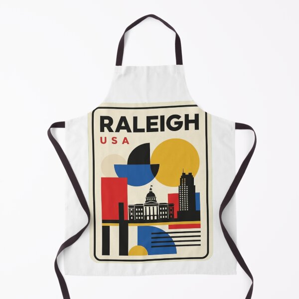 Item preview, Retro Raleigh Bauhaus Geometric Skyline designed and sold by k3rstman1.