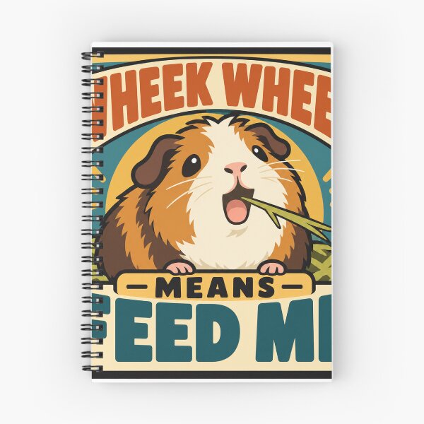 Item preview, Guinea Pig Gift - Wheek Wheek Means Feed Me designed and sold by RedRubyBubble.