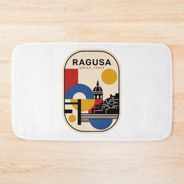 Item preview, Retro Ragusa Bauhaus Geometric Skyline designed and sold by k3rstman1.