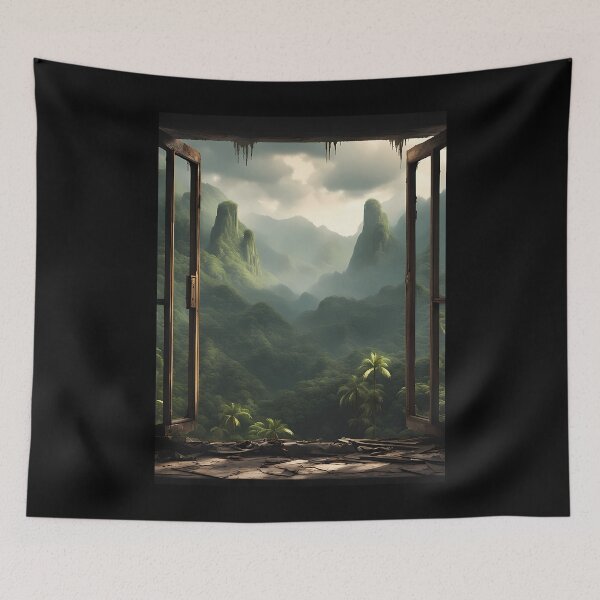 Item preview, Bringing The Rainforest And Mountains Into The Home Digital Art designed and sold by GarworkzDesign.