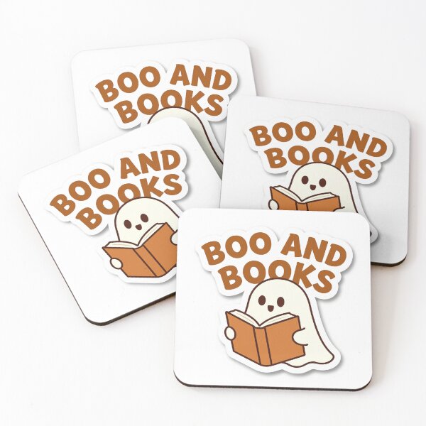 Item preview, Boo and Books designed and sold by chill-a-lot.