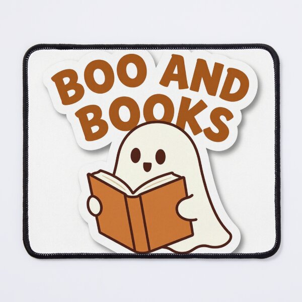 Item preview, Boo and Books designed and sold by chill-a-lot.