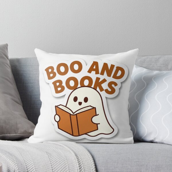 Item preview, Boo and Books designed and sold by chill-a-lot.