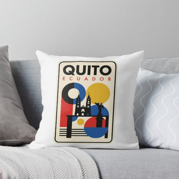 Item preview, Retro Quito Bauhaus Geometric Skyline designed and sold by k3rstman1.
